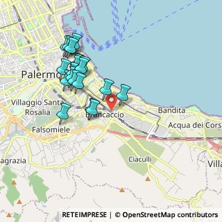 Mappa Via Giorgio Santangelo, 90124 Palermo PA, Italia (2.0295)