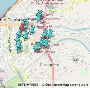 Mappa Via Carrera Ii, 89122 Reggio di Calabria RC, Italia (0.8705)