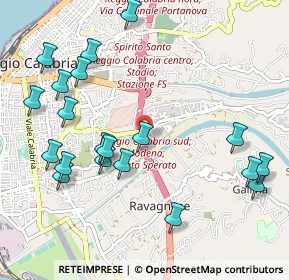 Mappa Via Carrera Ii, 89122 Reggio di Calabria RC, Italia (1.3325)