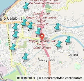 Mappa Via Carrera Ii, 89122 Reggio di Calabria RC, Italia (1.21545)