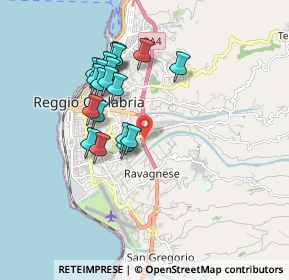 Mappa Via Carrera Ii, 89122 Reggio di Calabria RC, Italia (1.7915)