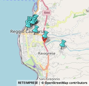 Mappa Via Carrera Ii, 89122 Reggio di Calabria RC, Italia (1.8925)
