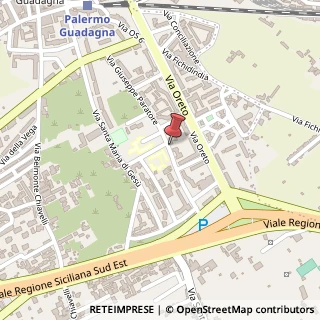 Mappa Via Fratelli Bronzetti, 9, 90124 Palermo, Palermo (Sicilia)