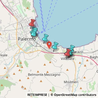 Mappa Via Enrico Mattei, 90123 Palermo PA, Italia (3.68)