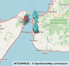 Mappa Via Maria Ausiliatrice, 89133 Reggio di Calabria RC, Italia (10.19091)