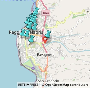 Mappa Via Maria Ausiliatrice, 89133 Reggio di Calabria RC, Italia (2.04929)