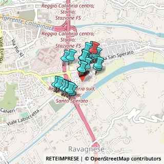 Mappa Via Maria Ausiliatrice, 89133 Reggio di Calabria RC, Italia (0.275)