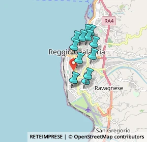 Mappa Reggio Di Calabria, 89129 Reggio di Calabria RC, Italia (1.28462)