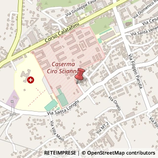 Mappa Cortile Biondo, 1/B, 90131 Palermo, Palermo (Sicilia)
