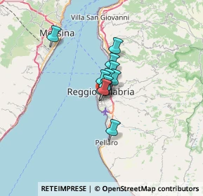 Mappa Via Botteghelle, 89129 Reggio di Calabria RC, Italia (3.54727)