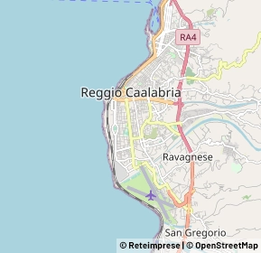 Mappa 89133 Reggio Di Calabria RC, Italia (1.515)