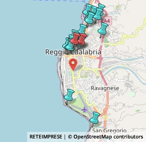 Mappa Via Botteghelle, 89129 Reggio di Calabria RC, Italia (2.021)
