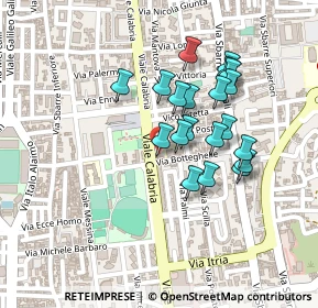 Mappa Via Botteghelle, 89129 Reggio di Calabria RC, Italia (0.211)