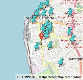 Mappa Via Botteghelle, 89129 Reggio di Calabria RC, Italia (0.9965)
