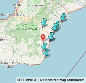 Mappa Via Mezzatesta, 89030 Caraffa del Bianco RC, Italia (11.62909)