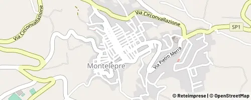 Mappa Montelepre