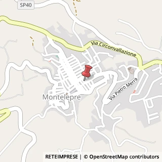 Mappa Via Monte Sabotino,  1, 90040 Montelepre, Palermo (Sicilia)