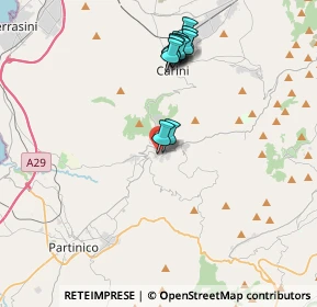Mappa Via Monte Grappa, 90040 Montelepre PA, Italia (4.01545)