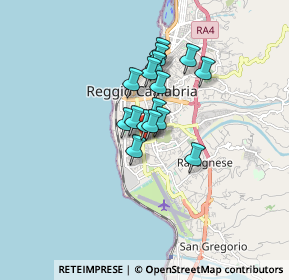 Mappa Via Itria, 89100 Reggio di Calabria RC, Italia (1.18813)