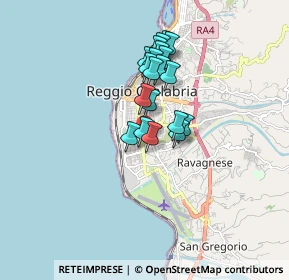 Mappa Via Itria, 89100 Reggio di Calabria RC, Italia (1.442)