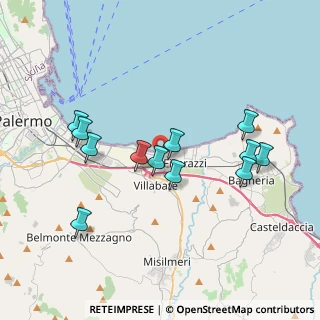 Mappa Via Messina Marine, 90039 Villabate PA, Italia (4.0275)