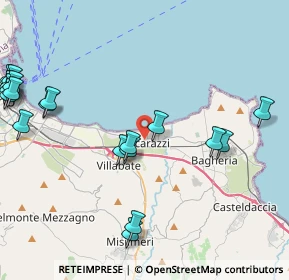 Mappa 90010 Ficarazzi PA, Italia (6.21)