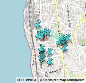 Mappa Via Michele Barbaro, 89129 Reggio di Calabria RC, Italia (0.37)