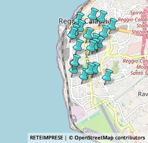 Mappa Via Michele Barbaro, 89129 Reggio di Calabria RC, Italia (0.846)