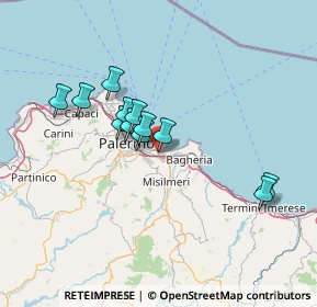 Mappa Fondo Galletti, 90121 Palermo PA, Italia (12.88417)