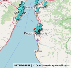 Mappa Via Galilei II traversa, 89129 Reggio di Calabria RC, Italia (7.90882)