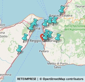 Mappa Via Galilei II traversa, 89129 Reggio di Calabria RC, Italia (12.36)