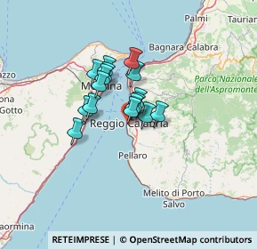 Mappa Via Galilei II traversa, 89129 Reggio di Calabria RC, Italia (8.835)