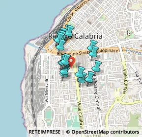 Mappa Via Galilei II traversa, 89129 Reggio di Calabria RC, Italia (0.3225)