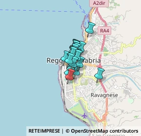 Mappa Via Galilei II traversa, 89129 Reggio di Calabria RC, Italia (0.718)