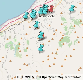 Mappa Via III Novembre, 98053 Castroreale ME, Italia (4.51176)