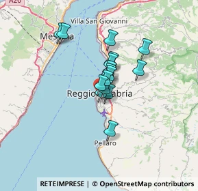 Mappa Via Nicola Furnari, 89129 Reggio di Calabria RC, Italia (4.76438)