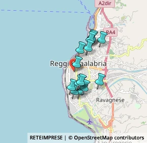 Mappa Via Nicola Furnari, 89129 Reggio di Calabria RC, Italia (1.38733)