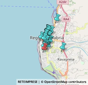 Mappa Via Nicola Furnari, 89129 Reggio di Calabria RC, Italia (0.731)