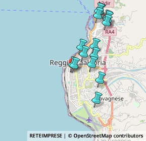 Mappa Via Nicola Furnari, 89129 Reggio di Calabria RC, Italia (1.97133)