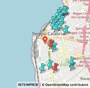 Mappa Via Nicola Furnari, 89129 Reggio di Calabria RC, Italia (1.172)