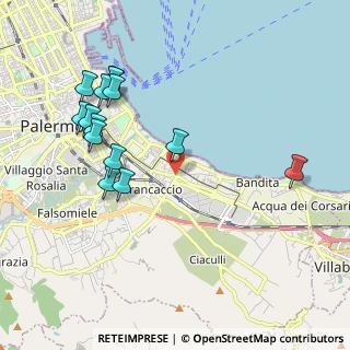 Mappa Corso dei Mille, Palermo, Italia (2.41071)