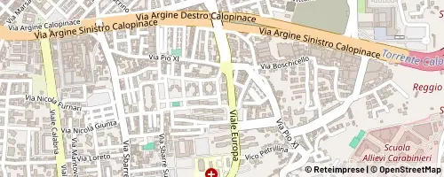Mappa Reggio Calabria
