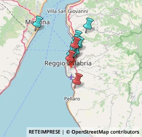 Mappa 89132 Reggio di Calabria RC, Italia (4.79364)