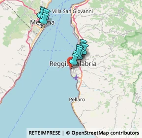 Mappa Via Erminio Bercarich, 89129 Reggio di Calabria RC, Italia (6.00667)