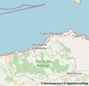 Mappa 98070 Torrenova ME, Italia (10.50125)