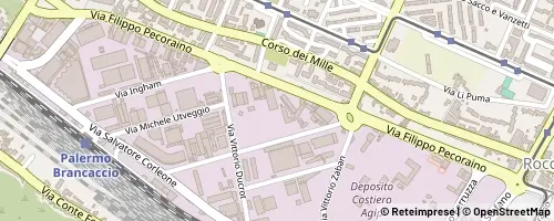Mappa Palermo