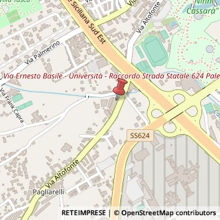 Mappa Via Altofonte, 89/c, 90129 Palermo, Palermo (Sicilia)