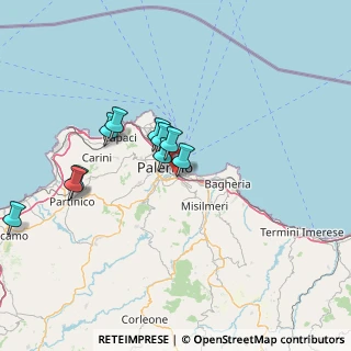 Mappa 90124 Palermo PA, Italia (22.88769)