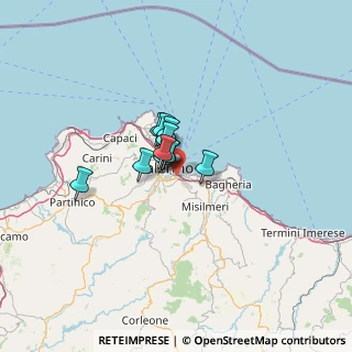 Mappa 90124 Palermo PA, Italia (7.05182)