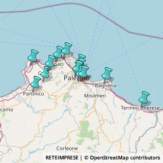 Mappa 90124 Palermo PA, Italia (13.00462)